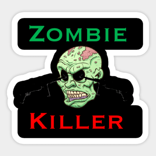 Zombie Killer Sticker